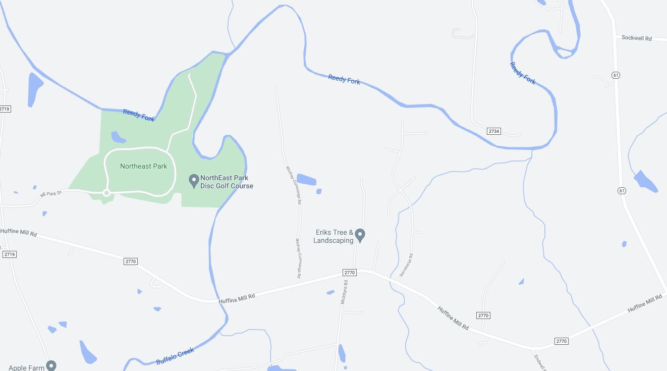 Northeast Park map